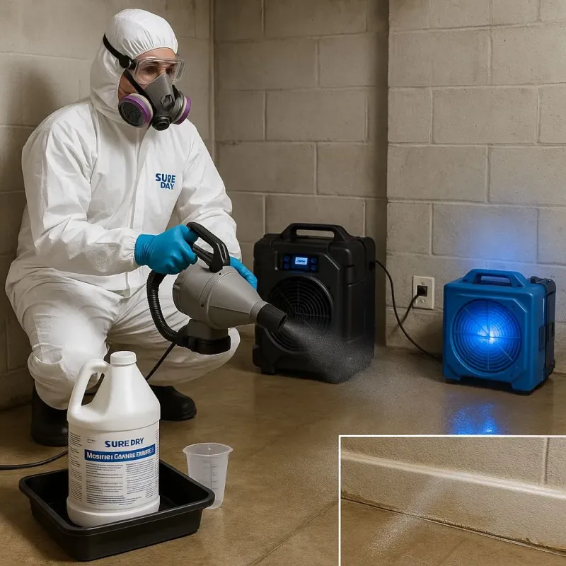 Sanitization and Odor Removal process in Houma, LA