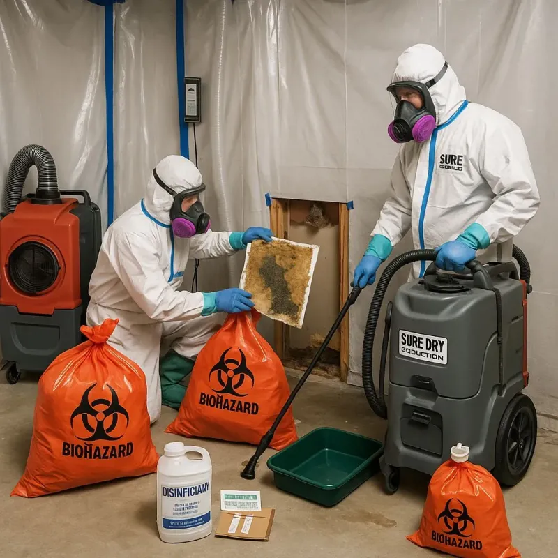 Contaminated Water Handling Protocols process in Houma, LA