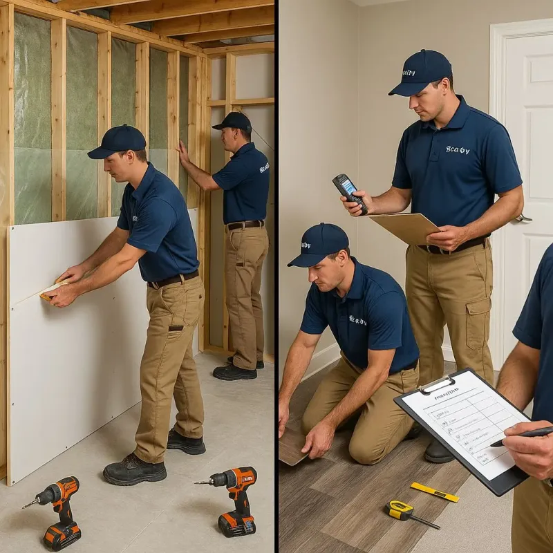 Repairs and Reconstruction process in Houma, LA